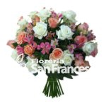 Bouquet assortito con fantasia