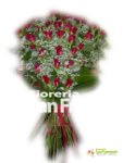 Rose rosse M a gambo lungo